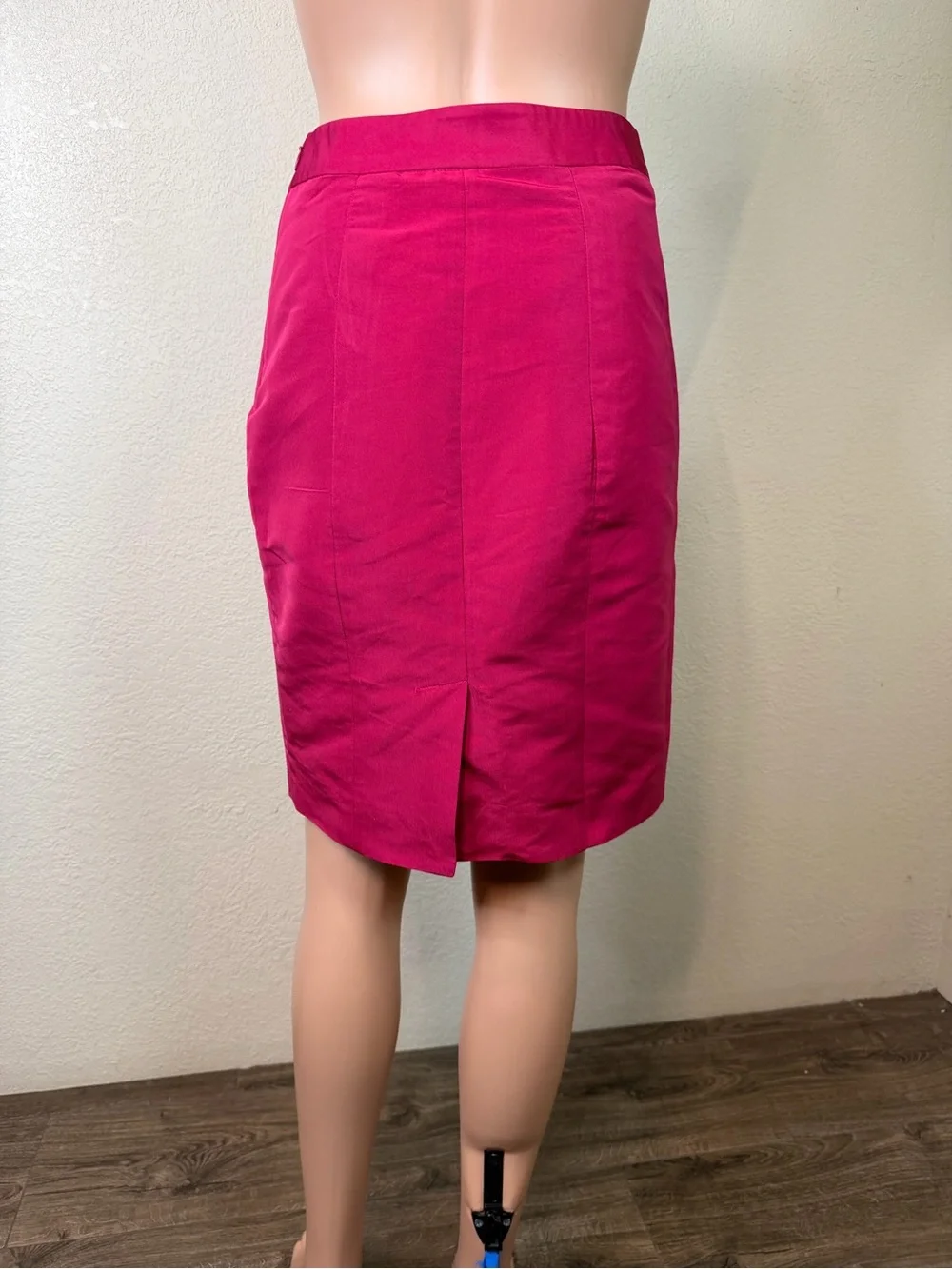 Vintage Red Valentino Night Red Skirt Size Small Classic Pencil Skirt
